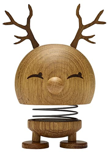Hoptimist Figura decorativa Renna Bimble M Quercia, Figura a molla, Renna, Quercia, 9,5 cm