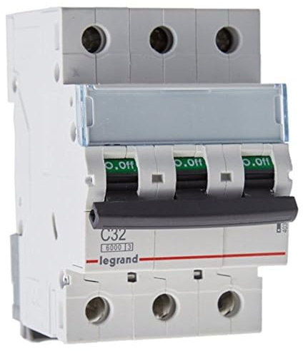 Legrand 403548 TX3 LS C32A 3P 6KA 3M Color blanco interruptor de luz