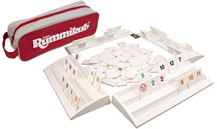 Pressman Rummikub Age 8+ - The Complete Original Game With Full-Size Racks and Tiles in a Durable Canvas Storage/Travel Case Amazon Exclusive