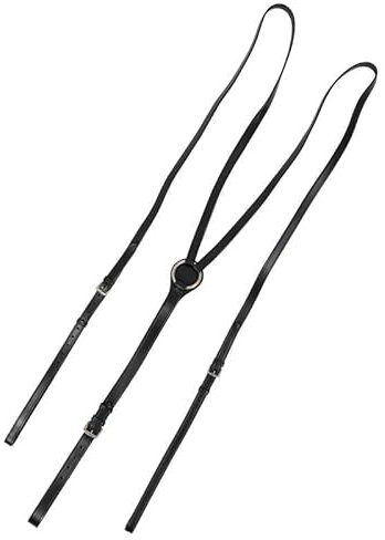 MELZER Dreieckszügel schwarz - VB/WB