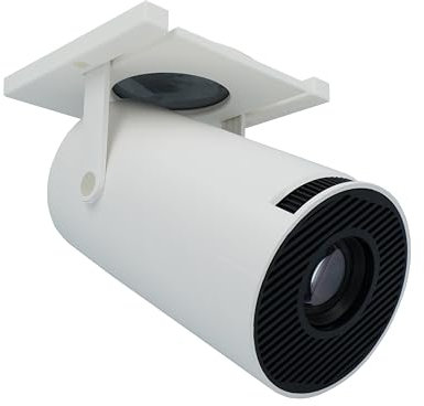 RusticHome Soporte para Proyector Magcubic Salange HY300/ Soporte Pared y Techo para Proyector/Estante para HY300 Pared o Techo 1 Unidad Modelo Cuadrado Lengüeta