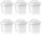 BREAUILL Water Filter Cartridges, Replacement for Brita Maxtra Pro All-in-1, Maxtra+ Plus, Water Filter Compatible with Brita Marella Jug Kettle, Reduce Impurities & Odor, Get Clean Water (6PCS)