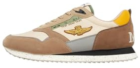 Aeronautica Militare Uomo Sneakers Basse 252SC0288UCT03545 Poliestere Multicolore 44