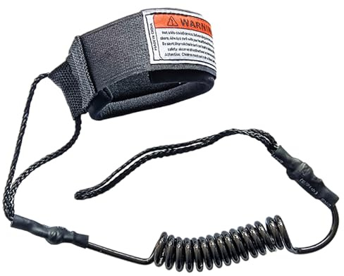 Surfboard Safety Leash – 70 g elastisk TPU bodyboard rep, bärbar handrem, bekväm paddel board leash för surf | mångsidig universell ersättning handledsrem för kvinnor pojkar flickor ungdomar T