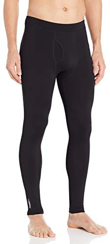 Duofold Men's Flex Weight Thermal Pant Underwear, Black, Medium