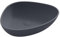 StoneArt Waschbecken Mineralguss Aufsatzwaschbecken Waschtisch Handwaschbecken Waschschale für Bad und GÄSTE WC LC154 56x43cm beton-grau matt