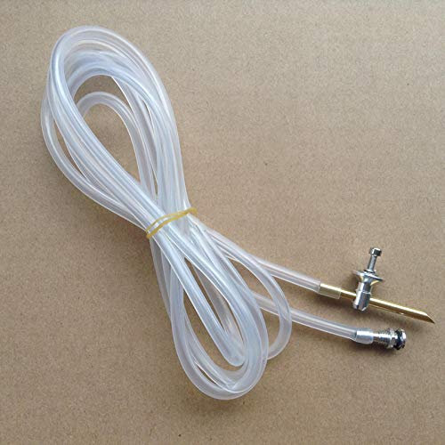KUENCE Set di Raffreddamento ad Acqua for Barche RC Ingresso + Uscita Bocca/capezzolo/ugello 3x5mm Tubo in Silicone Trasparente L2m for Motore/ESC