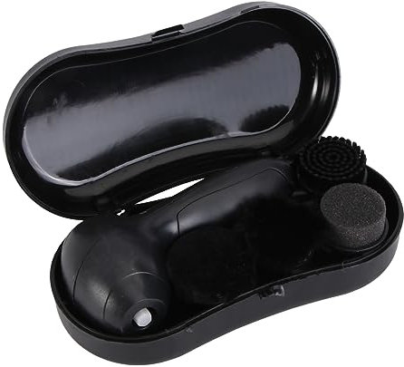 COLLBATH Electric Shoe Polisher Kit Leather Care Brush for Cleaning and Polishing Shoes at Home Travel