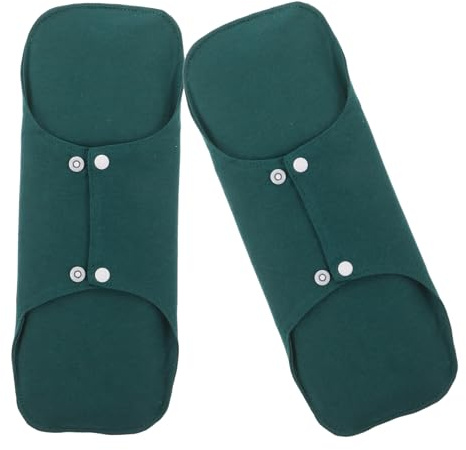 Yardenfun 2piezas Toallas Sanitarias Posparto de Algodón Suave Compresas Sanitarias Reutilizables para Incontinencia Femenina Cómodas Hogar
