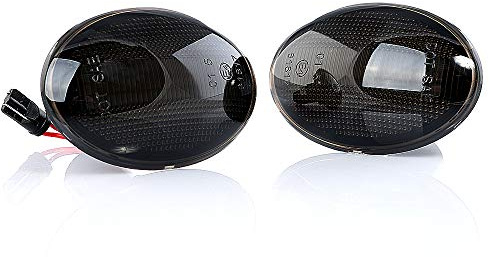 Black Vision V-173310 LED-sidoblinkers – Kort-vingblinkers med E-typgodkännandemärke