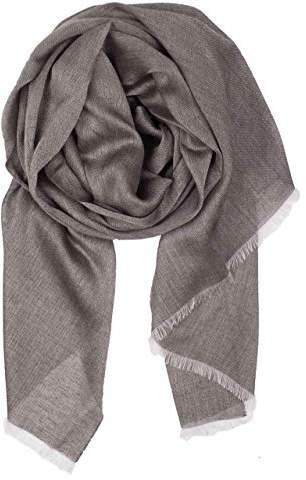MA.AL.BI 1947 stola seta estiva leggera unisex (Tortora)