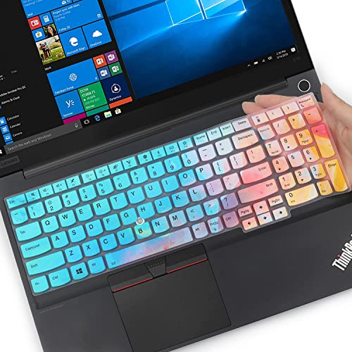 Tastaturabdeckung für Lenovo ThinkPad E15 Gen 4/3/2, ThinkPad L15 Gen 2/1, ThinkPad T15 T15p T15g P15 P15s P15v Gen 3/2/1, ThinkPad E580 E590 E595 L580 L590 P52 P53 P: 72, P73, T570, T575, T580, T590