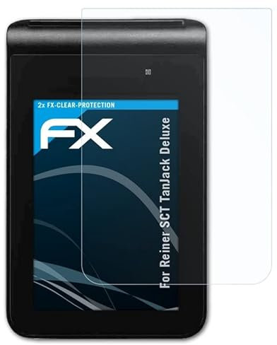 atFoliX Skärmskyddsfilm är kompatibel med Reiner SCT TanJack Deluxe Film, ultra-klar FX Skyddsfilm (2X)