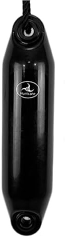 Hurricane Fenders Original Series Boat Fender PM01 40cm x 10cm (16 x 4) - Black