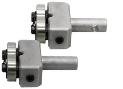 Guías de hoja de sierra de cinta, guía de hoja de rodamiento de bolas de sierra de cinta de madera para accesorios de sierra de cinta de 9 y 8, 2 uds.