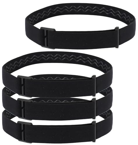 4pz Cinghia Elastica per Lampada Frontale, Fascia di Ricambio per Lampada Frontale Cintura Comfort per Lampada Frontale Supporto Per Cinghia per Lampada Frontale per Black Diamond Petzl Energizer