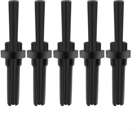 URPIZY Stenkrossare manuell splitter 5 stycken 125 x 12 mm kilsats sten spaltkilar verktyg för betong marmor stenar handverktyg splitterverktyg, stenkross, stenkilar