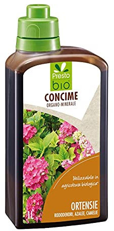 Concime organo-minerale per ortensie