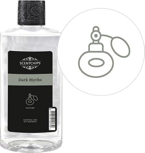Scentchips® Duftöl Dark Myths – Aromaöl für Diffuser & Duftlampen – Raumduft & Parfümöl – Nachfüllflasche 475ml