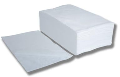 LALILL Perforiert Einweghandtücher 50 Stück 70x40 cm aus Vliesstoff - Einweg Handtuch, für Friseursalon, Schönheitssalon, Kosmetik Pediküre Medizin, Krankenhaus, Sauna, Hotel