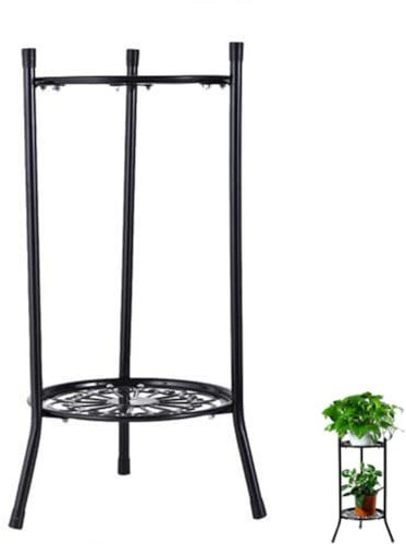 Portavasi Ferro Battuto, Portafiori Da Esterno Alzatina Per Vasi Rotondo Perfecti Colonna Portavaso Rimovibile Stile Classico Multistrato Supporto Per Fiori Per Giardino Balcone Corridoio Esterno