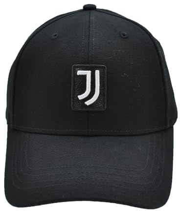 Juventus 133593 Juve Cappellino da Baseball, Nero, Taglia Unica Unisex-Adulto