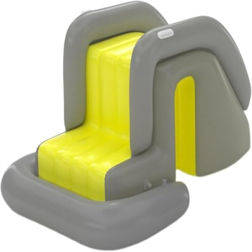 SONGDIQI Scivolo Gonfiabile, Scivolo d'Acqua, Centro Giochi gonfiabili, scivoli gonfiabili per Piscine interrate(#A)