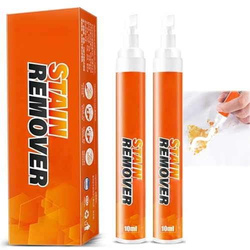 Stain Remover Pen for Clothes – Instant Spot Cleaner for Fresh Fabrics, Quick-Drying, Portable Smudge Eraser – Perfect for Travel & Home (2 PCS)
