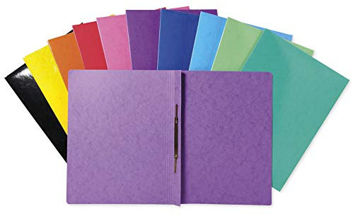 TimeTEX Set Schnellhefter aus Pappe A4-Plus - 25 Stück, farbig - in 10 verschiedenen Farben - strapazierfähig und wasserabweisend - 10331
