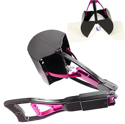 Voihamy Pelle À Caca pour Chiens | Pelles Ramasse-crottes pour Chiens | Pelle À Caca pour Compagnie | Chien Pooper Scooper | Pelle À Crottes Portative | Pelle À Caca Pliable avec Poignée Facile Tirer