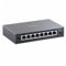XikeStor 2.5gbit Managed Netzwerk Switch, 8 2,5Gbps RJ45 & 1 10G SFP+,VLAN/QoS/STP/IGMP/LACP, lüfterloser, Aluminiumgehäuse,Tischplatz- oder Wandmontage 2.5G NAS,Game PC,WIFI6,AP,4K