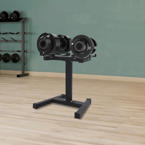 Hantelställ hantelställ justerbart ställ för hantlar, multifunktionell hantelhylla hantelstativ, för hantlar hemma, på kontoret, i gymmet etc.