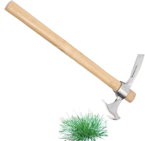 Pico de abubilla para excavar, picado para excavar, Pick Mattock | Pico de jardín de jardín con hoja ancha, azada de jardín, herramienta de mano, picado eficiente - Multifuncional 41 cm