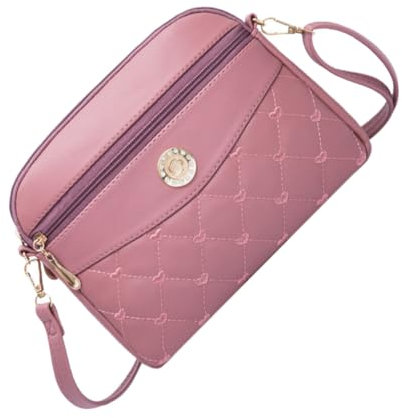 Beaupretty Sac Bandoulière Femme Chic Sac à Main Simple Pu Pochette Bandoulière Décontractée Pour Voyage