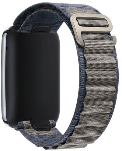 Nylon Loop Band Compatible with Apple Watch Ultra3/2/1 SE3/2/1 Series11/10/9/8/7/6/5/4/3/2/1 – Justerbart, lätt, andningsbart G-Hook-outdoorarmband för 38/40/41/42/44/45/46/49 mm