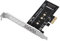 MZHOU M.2 NVME auf PCIe 3.0 1X Riser-Karte, PCIE NVME M-Key SSD-Adapterkarte, kompatibel mit den Formfaktoren 2280/2260/2242/2230