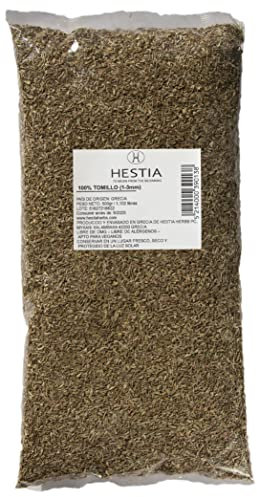 Hestia Herbs Timo Greco Essiccato 500 g, Senza allergeni - Vegan - Senza OGM