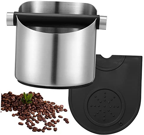 LABRIMP Caja De Golpe De Café Contenedor Molido Almohadilla Antideslizante Robusto