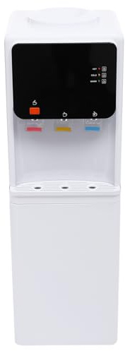Dispensador de agua eléctrico con agua caliente y fría, enfriador de agua en botellas, fácil instalación, para oficinas, restaurantes, hospitales