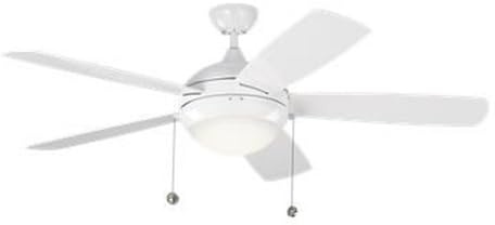 Monte Carlo 5DIW52WHD Transitional 52``Ceiling Fan from Discus Outdoor collection in White finish,