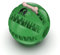 NELADE®Zahnpflege Ball Hund Kauspielzeug - Zahnpflegeball Ø 7cm für Kleine bis Große Hunde - 100% Naturkautschuk - Zahnreinigung & Zahnsteinentferner Hundeball Hunde Zubehör