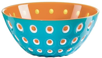 Guzzini Ciotola Le Murrine, Blu/Bianco/Arancione, Ø20 x h9 cm