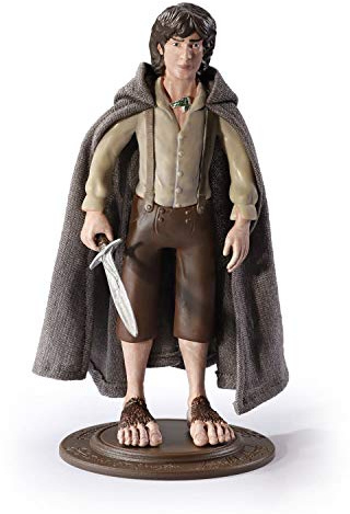 The Noble Collection Bendyfigs Lord of The Rings Frodo Baggins …, Braun, Kaffeebraun