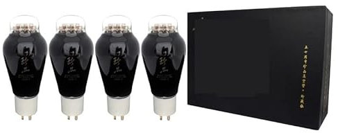 JINGERL Tubo 30 0B-Z Vaccum Tube Audio Amplificador Reemplazo de preamplificador Eh Voz dorada GV 300B 300B-T Accesorios de válvula (Color : Premium 4 pcs quad)