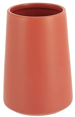 TENDANCE Gobelet et Porte Brosse à Dents en céramique Terracotta