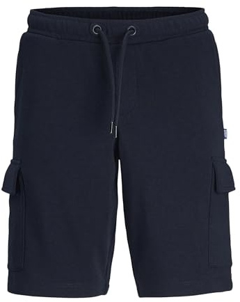 JACK & JONES Jpstbradley GMS JNR Short Cargo pour garçon, Blazer Bleu Marine., 128