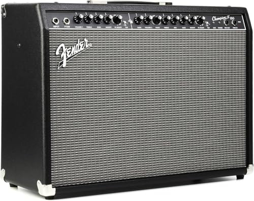 Fender Champion II 100 Gitarrenverstärker, 100 Watt, mit 2 Jahren Garantie, 15 integrierte Effektmodelle