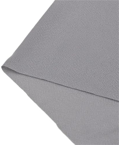 1,6 m x 0,5 m högtalargallerduk – professionellt akustiskt nättyg (5 färger) – dammtätt polyesterskydd för PA/scen/hemmaljud – svart/silver/röd/vit/brun (vit)