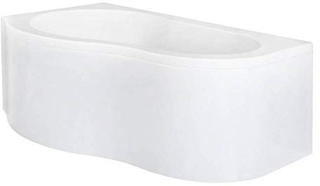 Milano Irwell White 1500mm x 1000mm Left Hand Corner Bath Panel