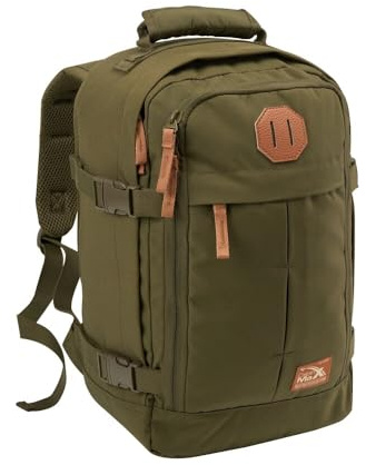 Cabin Max Metz 20L Handgepäck Rucksack – Travel Backpack für Herren & Damen, Ryanair Flugzeug, Unter Sitzplatz, Seitliche Kompression, Recyceltes Polyester